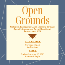 Open Grounds flyer
